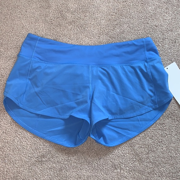 Lululemon Blue Nike speed up 2.5” shorts - Picture 3 of 9